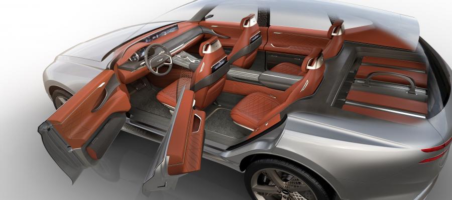 Эскиз Genesis GV80 Fuel Cell Concept 2017 года  (фото 16 из 19)